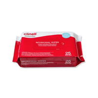 Clinell Sporicidal Wipes 25 Pack featured image