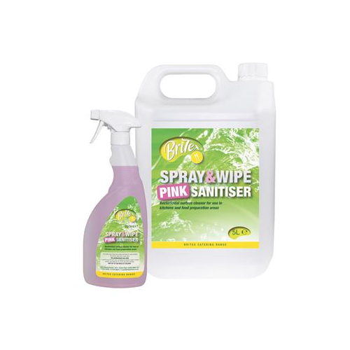 BriTex Spray & Wipe Pink Sanitiser featured image