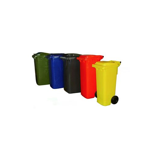 140L Wheelie Bin - Yellow body & Lid featured image