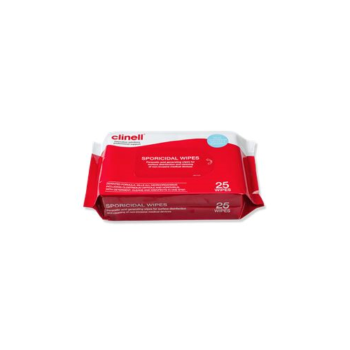 Clinell Sporicidal Wipes 25 Pack featured image